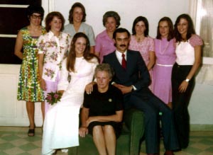 con la abuela Marita y t&iacute;as