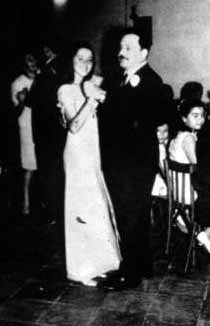 En el cumple de su hija