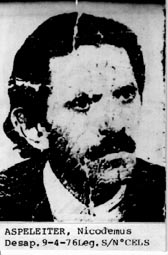 Nicodemus Aspeleiter