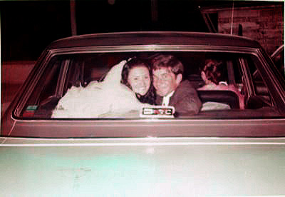 Juana y Egidio en su noche de bodas