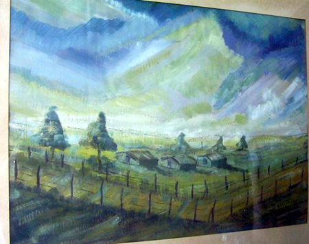 Cuadro pintado por Remo Berardo