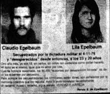 Aviso sobre desapariciones