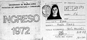 Certificado de Ingreso a la Universidad de Buenos Aires