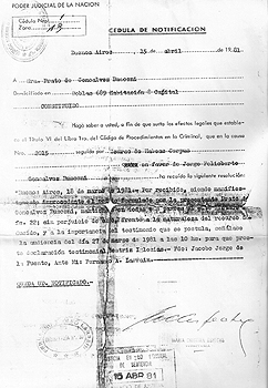 C&eacute;dula de Notificaci&oacute;n