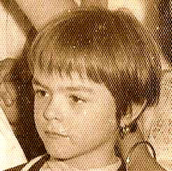 Beatriz Le Fur de chica