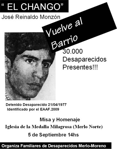 Misa en Honor de Jose Monzon 2009