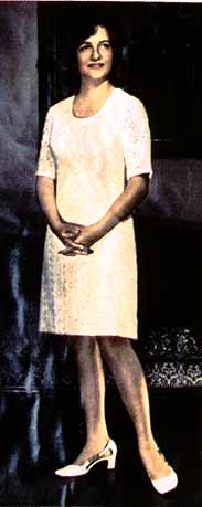 Cristina el dia de su boda