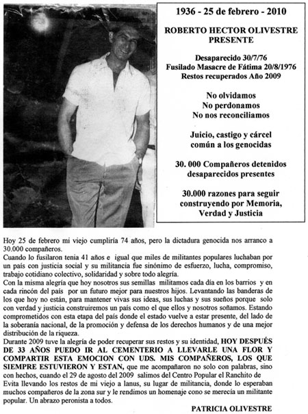 Recordatorio sobre Roberto 2010