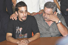 Francisco con su padre