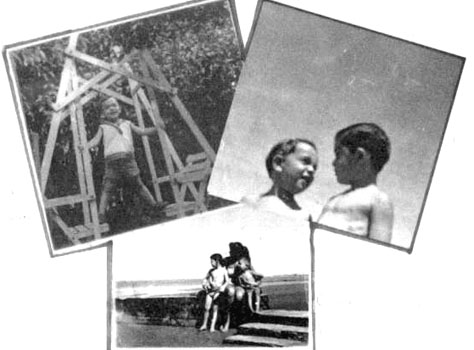 Claudio Arturo Tisminetzky de chico