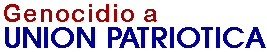 Genocidio a Union Patriotica
