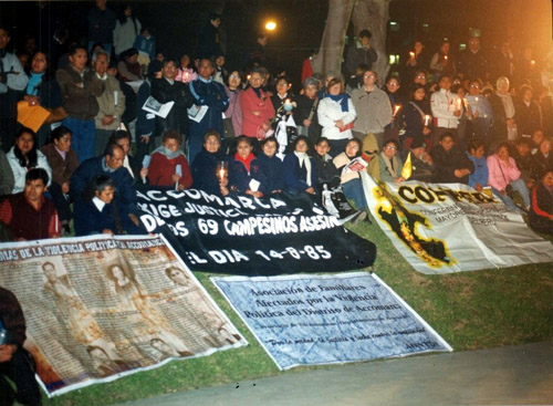Familiares de V&iacute;ctimas de Violencia Pol&iacute;tica en Colombia