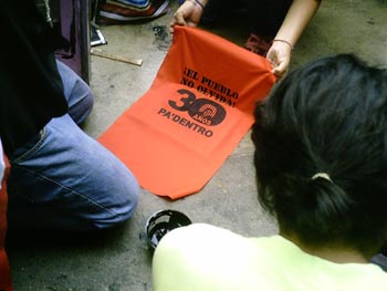 Movilizaci&oacute;n contra Fujimori - 12 marzo 2009